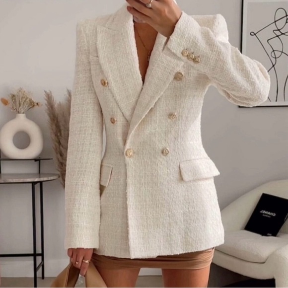 Zara Jackets & Blazers - Zara double breasted blazer